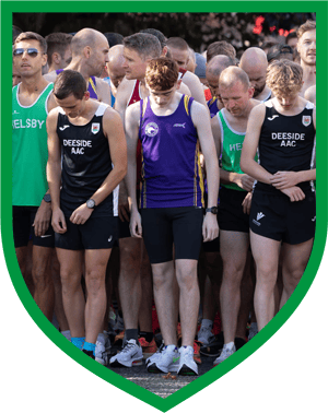 Group of girls athletics team